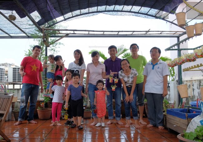 Khu vườn của bé